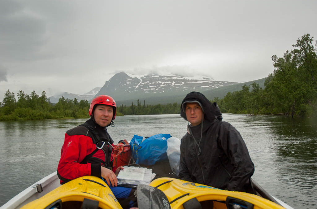 Tarradalen – fjällpaddling i stort vatten