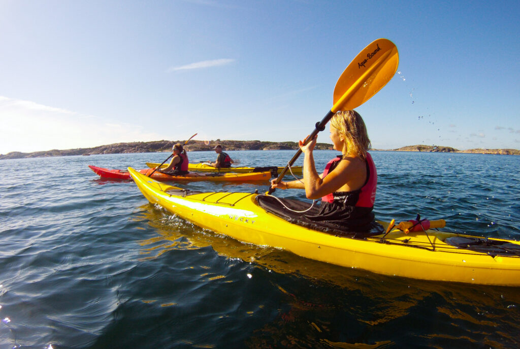 Havspaddling i Grebbestad.